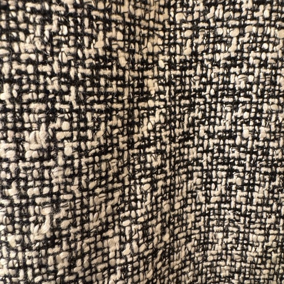 Nolan Miller Black and White Tweed Poncho- Size Plus - Picture 2 of 5